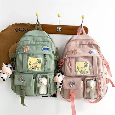 Rucksack Neue Schülertasche im koreanischen Stil für die Grundschule und weiterführende Schule Oxford-Stoff Rucksack im Harajuku-Stil