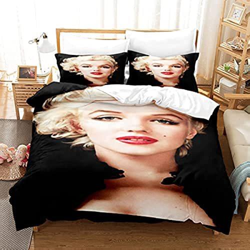 Marilyn Monroe Bedding Three-Piece Quilt Cover