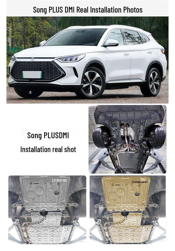 Compatible Splash Shield for Toyota Corolla, Levin, Camry, Highlander, RAV4, Ralink, and Yaris Chassis Armor.
