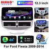 12.3 Inch Touch Screen Wireless Carplay for Ford Fiesta 2009-2014 GPS Navigation Bluetooth 4G
