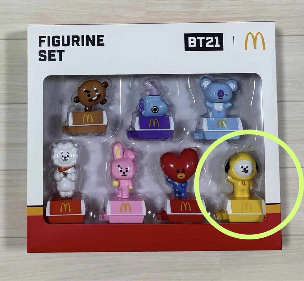 [USED] BTS BT21 CHIMMY Korea McDonald's exclusive figure