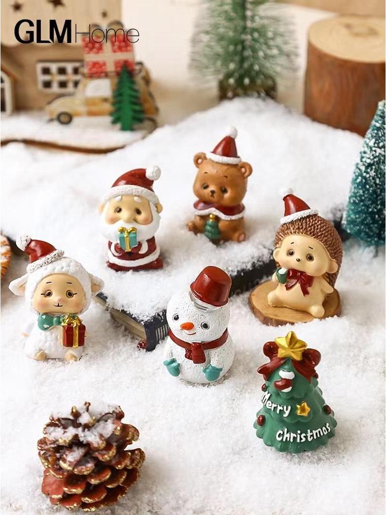 Ornamenti di Babbo Natale Curativi: Carini Artigianato, Decorazioni e Regali in Resina per Natale e le Feste