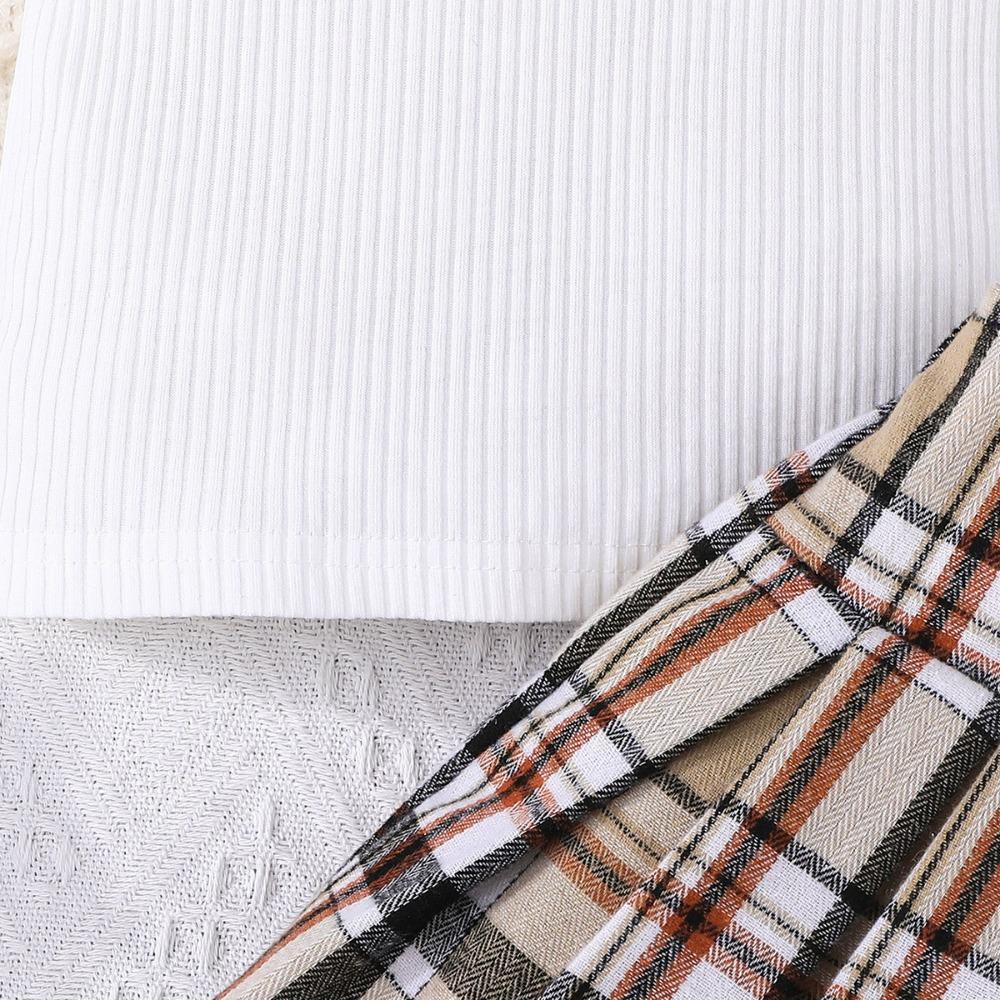 6M-3Y Baby Girl Summer Suit Baby Girl Short-sleeved Top + Mesh Flowers Layered Cake Skirt Girls Bustier Skirt