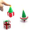 3D Printed Christmas Ornament Pop-Up Box Fidget Toy Xmas Tree Clicker Spinning Top Stress Relief Toy for Festive Desktop Decoration