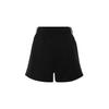 Adidas Contrast Stripe Drawstring Training Shorts Women Bottoms Black H57305