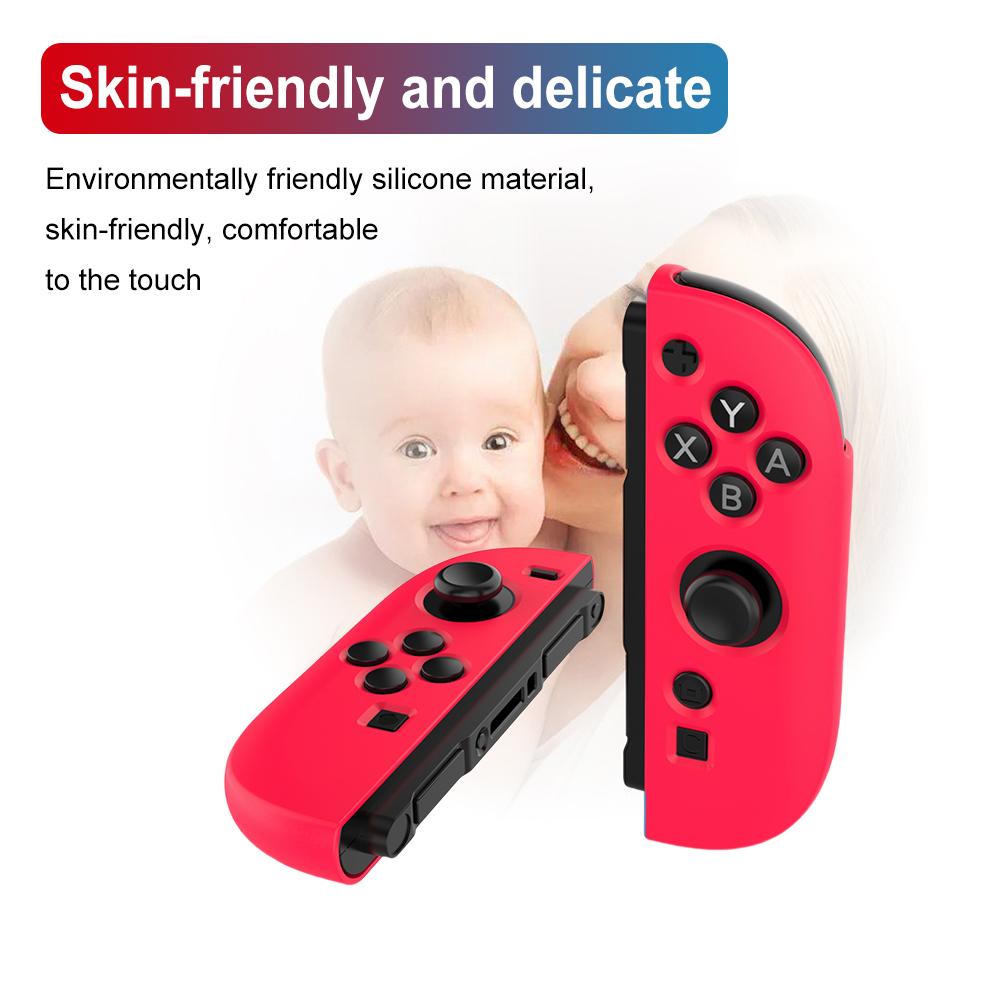 For Nintendo for Switch 2 Joy-Con Controller Silicone Grips Covers Anti-scratch Protective Case Protective Controller Case Cover