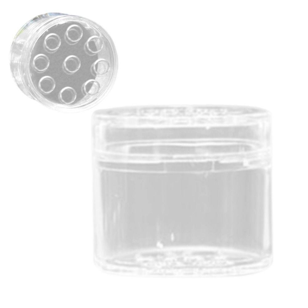 Plastic Floral Art Stem Holder Polished Transparent Vase Container Clear Spiral Flower Holder  Desk