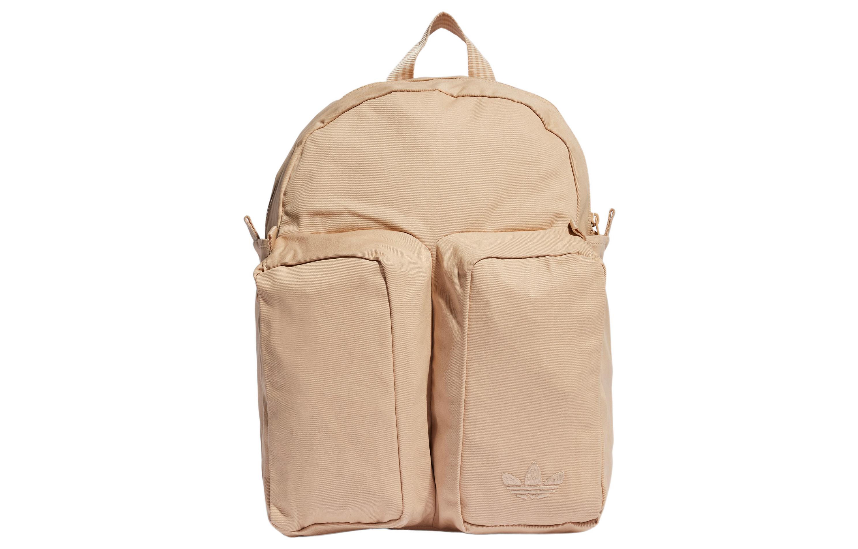 

Adidas Originals Trefoil Cotton Backpack Regular Unisex Light Umber IB9178