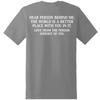 Dear Person Behind Me Unisextal Health Awareness End The Stigma Tshirt Mha