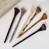 New Chinese Style Acetate Hair Forks Modern Hanfu Style Fan-Shaped Hair Pin  Hair Pin for Buns