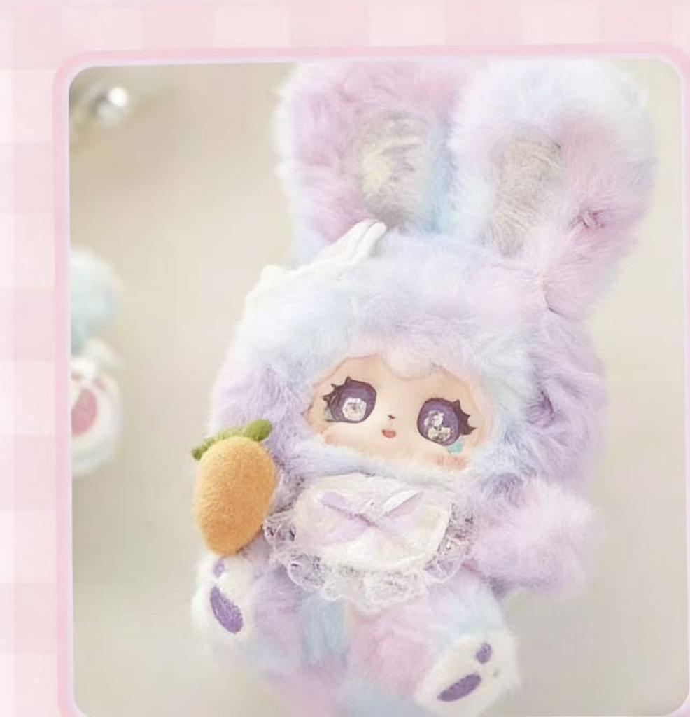 Nororo Studio X Lucky Deer Nai Genuine New Product POKA Fluffy Collection Blind Box Bag Charm Plush Toy Surprise Box Girl Present