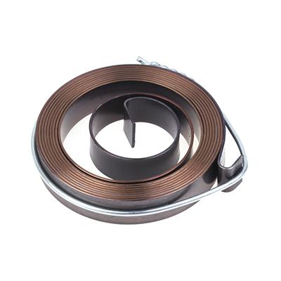 Resorte de torsión de alambre plano en espiral, de 0,7 a 1,5 mm de grosor y 680 a 1540 mm de longitud, de fuerza constante, para taladro de banco.