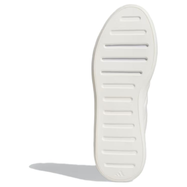 Adidas Mullaly Comfortable Versatile Round Toe Slip Resistant Durable Low Top Casual Shoes Unisex Casual Shoes White JI0383