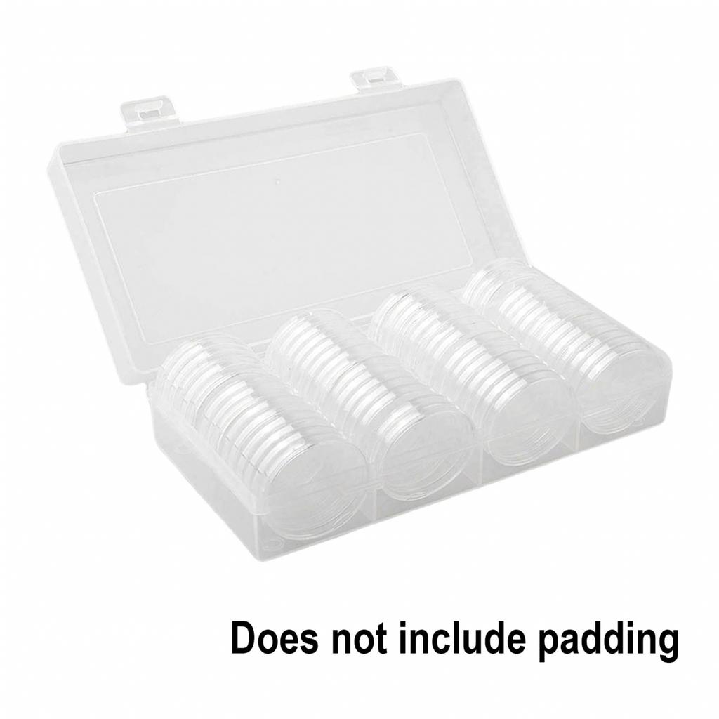 Storage Box Collection Box Case Container Coin Capsule