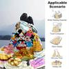 1pc, Disney Friends Gather for a Festive Feast: Perfect Home Decor with Cozy Throw Blankets! Ideal as Gifts, Flannel Blankets, Bedroom, Living Room