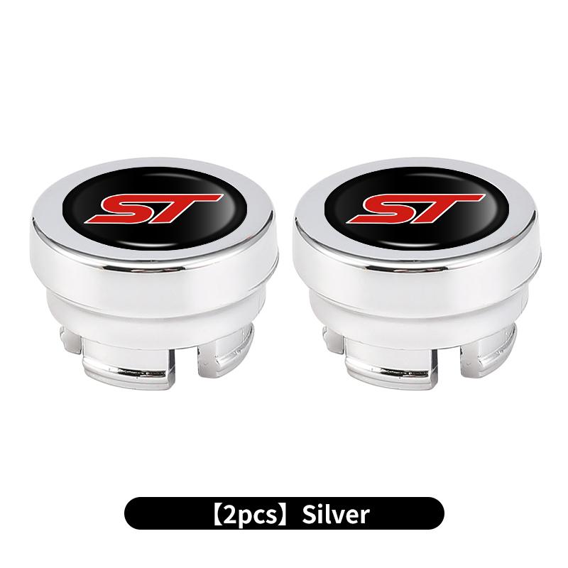 For Ford 1/2PCS Car Logo Cigarette Lighter Dust Plug Button Socket Protective Cover Escort KA Flex Everest KA Expedition Falcon APQ1