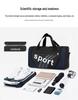 Unisex Solid Color Travel Crossbody Bag – One-Shoulder Fitness & Yoga Tote for Men & Women
