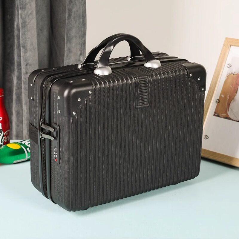 

New Cartoon 14 Inch Suitcase, Small Luggage, Cute and Portable for Women, Makeup Box, Fashionable and Trendy 14inch