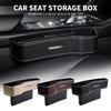 New Car Crevice Storage Box with Seat Gap Slit Seat Gap Slit Pocket Seat Organizer For Nismo Nissans Tiida Teana X-trail Almera