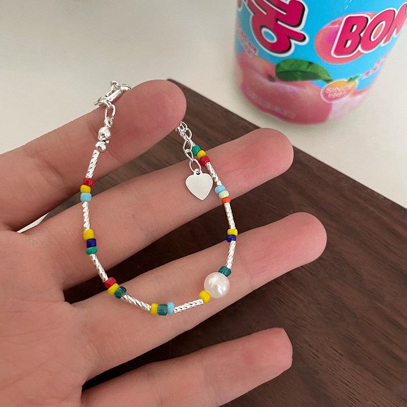 Rainbow Agile Women’s Fashion Bracelet - Temperament, Versatile Trendy Ins Niche Design Jewelry
