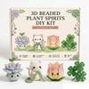 3D Beaded Plant Spirits DIY Kit 4-Piece Set Includes Step-by-Step Instructions All Materials Included Beginner Friendly Crafting Project
