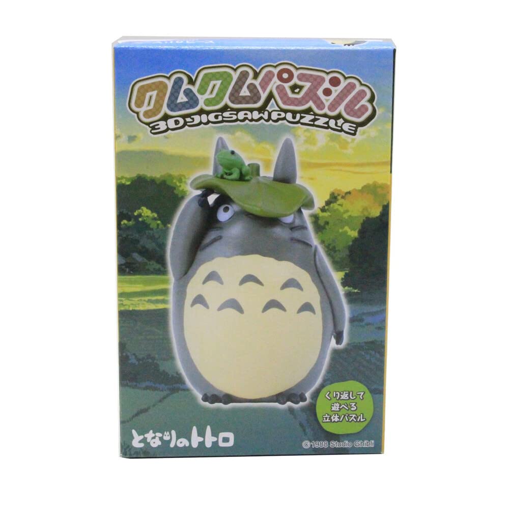 Ensky My Neighbor Totoro Kumukumu Puzzle Rainproof Totoro (KM-105)