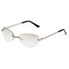 Luxury Brand Designer Y2K Rimless Oval Sunglasses for Women Men UV Protection Sun Glasses Punk Popular Goggle Shades