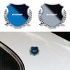 Zinc Alloy Metal Car Fender Emblem Side Window Badge Styling Decal For Edge Logo Exterior Modification Decor Accessories