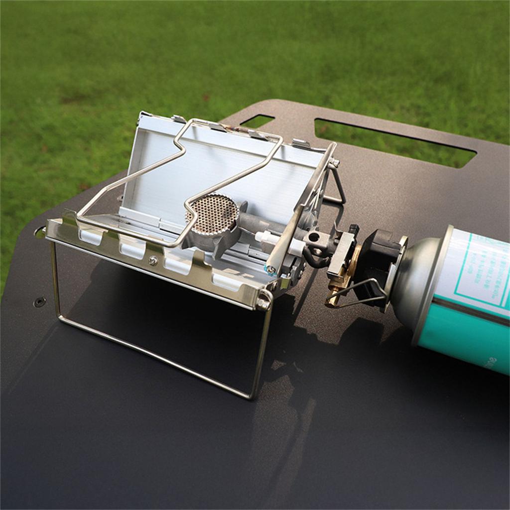 Portable Folding Gas Stove Outdoor Camping Picnic Burners Replica With Lightweight Aluminum Alloy Design