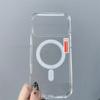 Capa For Apple 17 Pro Max For Magsafe Magnetic Wireless Charging Phone Case For Iphone 16e 17 Pro 15 Pro Max Crystal Transparent Clear Phone Cover