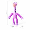 4Pcs Telescopic Suction Cup Versatile Interactive Shape Changing Giraffe