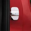 For Tesla Model X 2016 2017 2018 Model S 2012 - 2018 Door Lock Buckle Striker Trim Protection Cover Cap Sticker Car-Styling