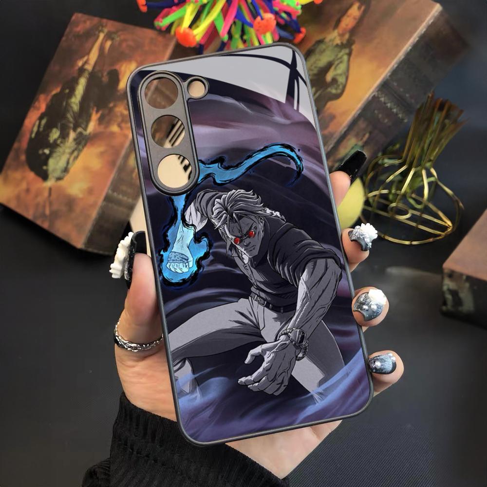 Kento Nanami Jujutsu Kaisen Phone Case For Samsung Galaxy S26 S25 S24 S23 S22 S20 S21 Ultra Plus Fe Colored Silver Cover