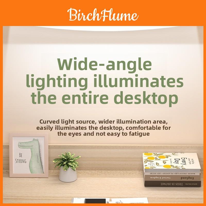 Modern Minimalist Led Desk Lamp With Touch Control And Dimmable Light For Study And Makeup