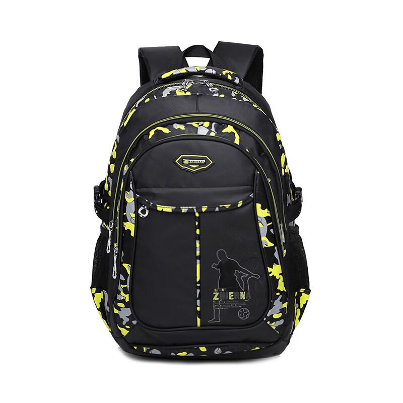 Li Shen Camouflage School Backpack