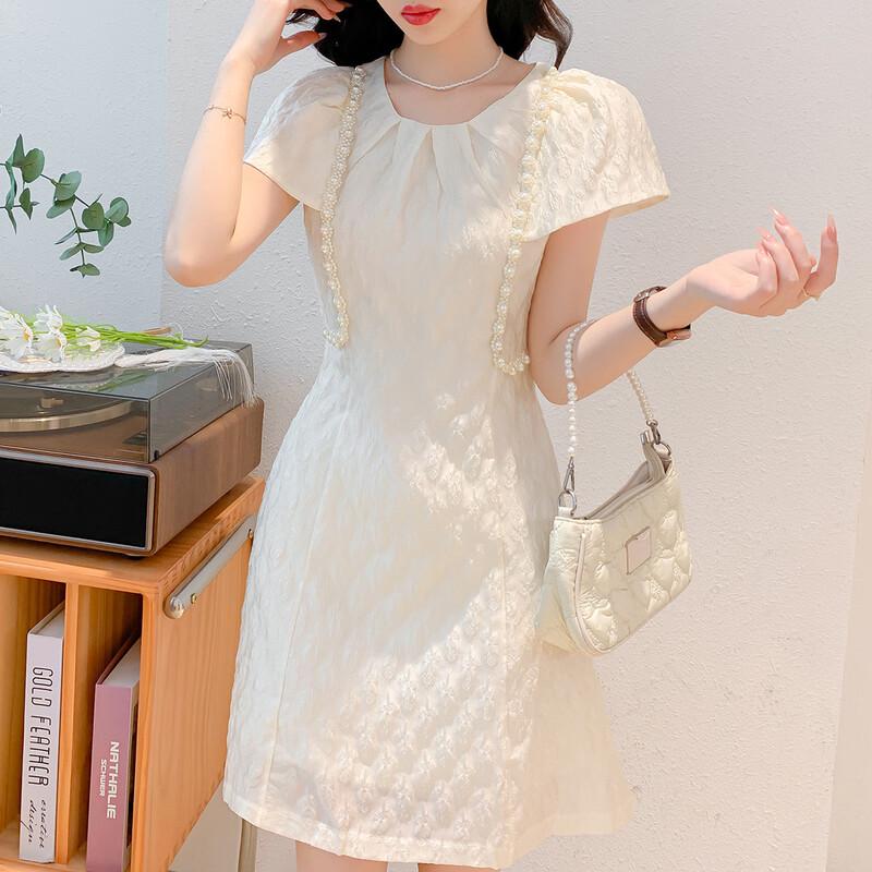 Mokana Women's Urban Casual A-Line Short Sleeve Dress