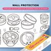 DIY Coloring Painting Paper Pastable with Pencil Picture Scroll Long Roll Safe Decompression Painted Toys for Kids Birthday Gift