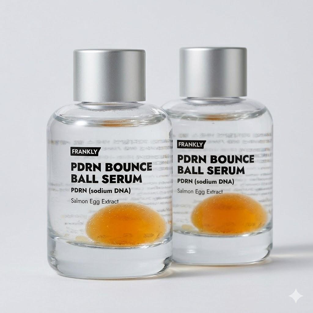 

[Frankly] PDRN Bounce Ball Serum / Closer Pore Elasticity Mask Pack (10 Sheets), From KOREA 2ea
