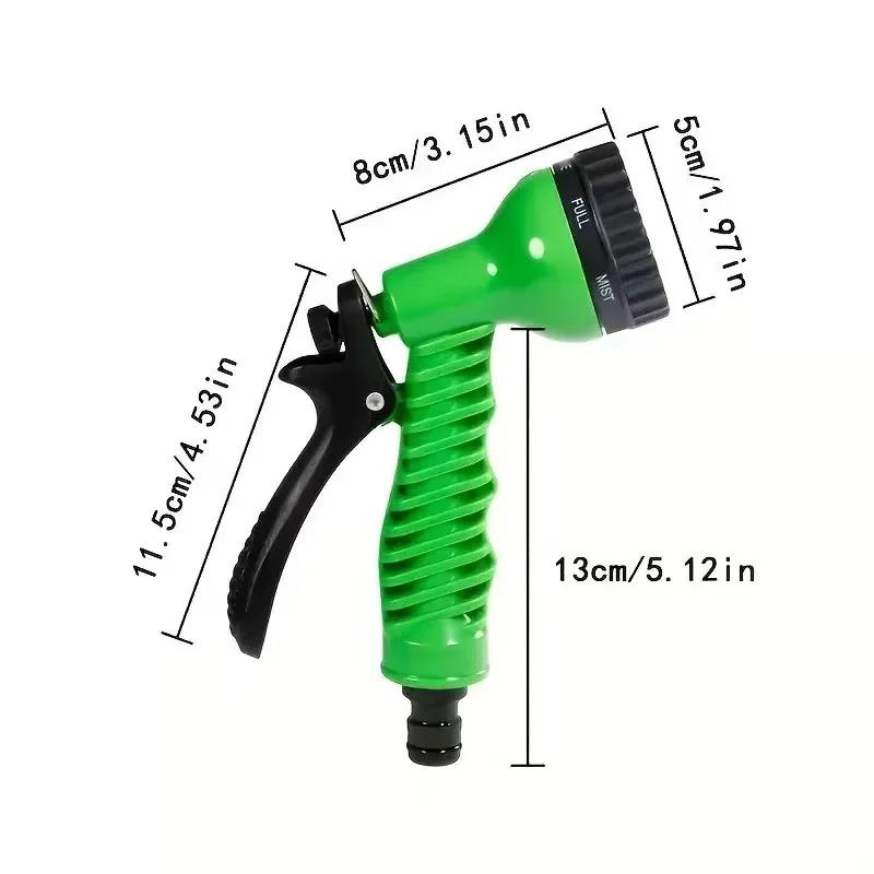 Garden Plastic Water Spray Gun Household Gardening Watering Car Washing Tool High Pressure Water Gun
