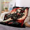 Motocross Modern Retro Motorcycle Soft Blankets,Keep Warm Throw Blanket Comfortable Blanket for Picnic Beds Sofa Home Bedroom