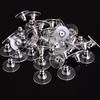 100pcs Alloy Earring Backs Stoppers Earnuts Stud Earring Stopper Back Plugs DIY Jewelry Findings Accessories Making