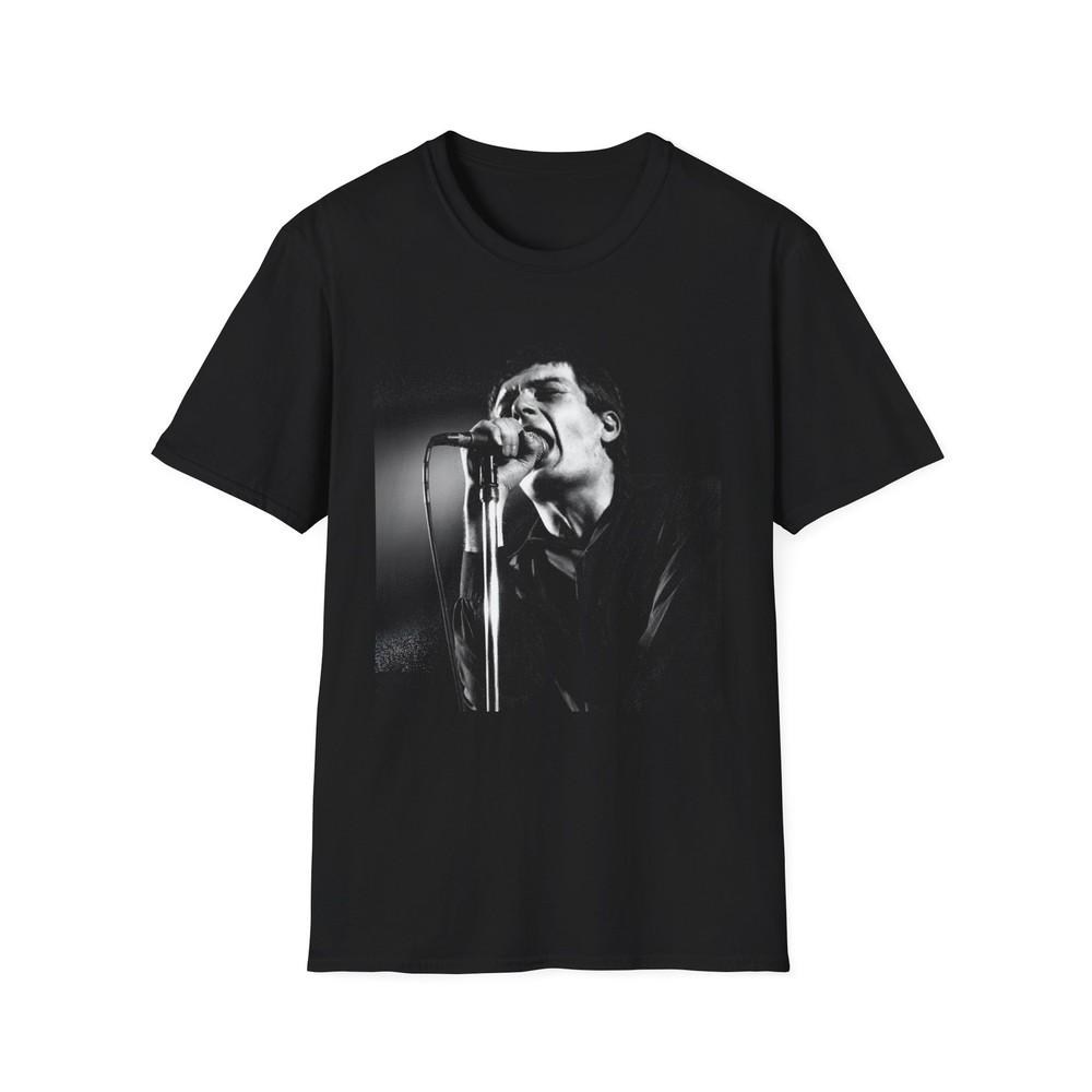 

ian curtis singing 3 joy division tshirt 3XL