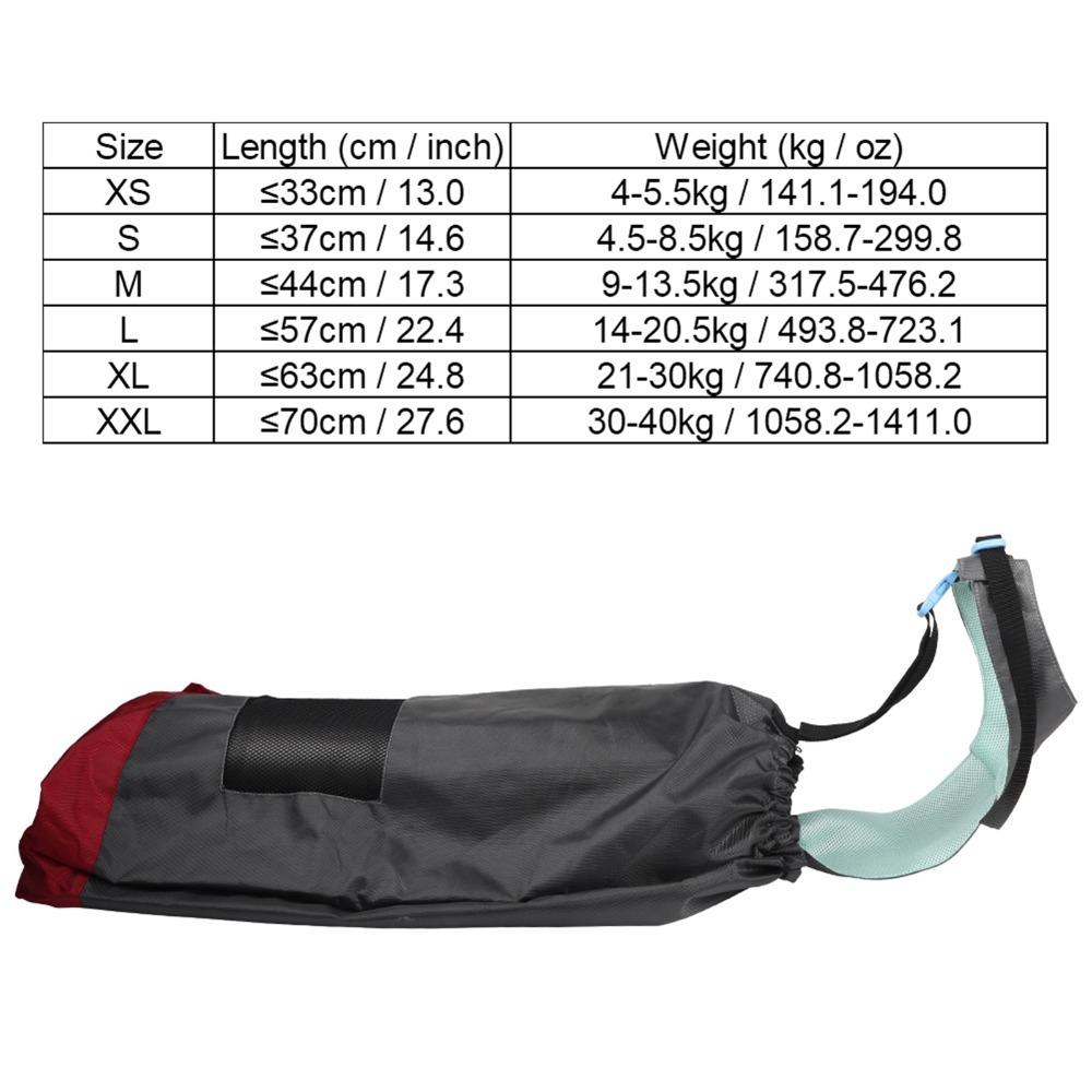 Soft Lining Pet Sling Bag Adjustable Size Paralyzed Pet Bag Rear Leg Support Bag Pet Mobility Aid