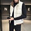 Trendy Men's Thick Warm Down Vest - 2025 Autumn/Winter Casual Sleeveless Jacket