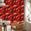Ink Wallpaper Red, Burgundy, Orange and Peach 50x1000