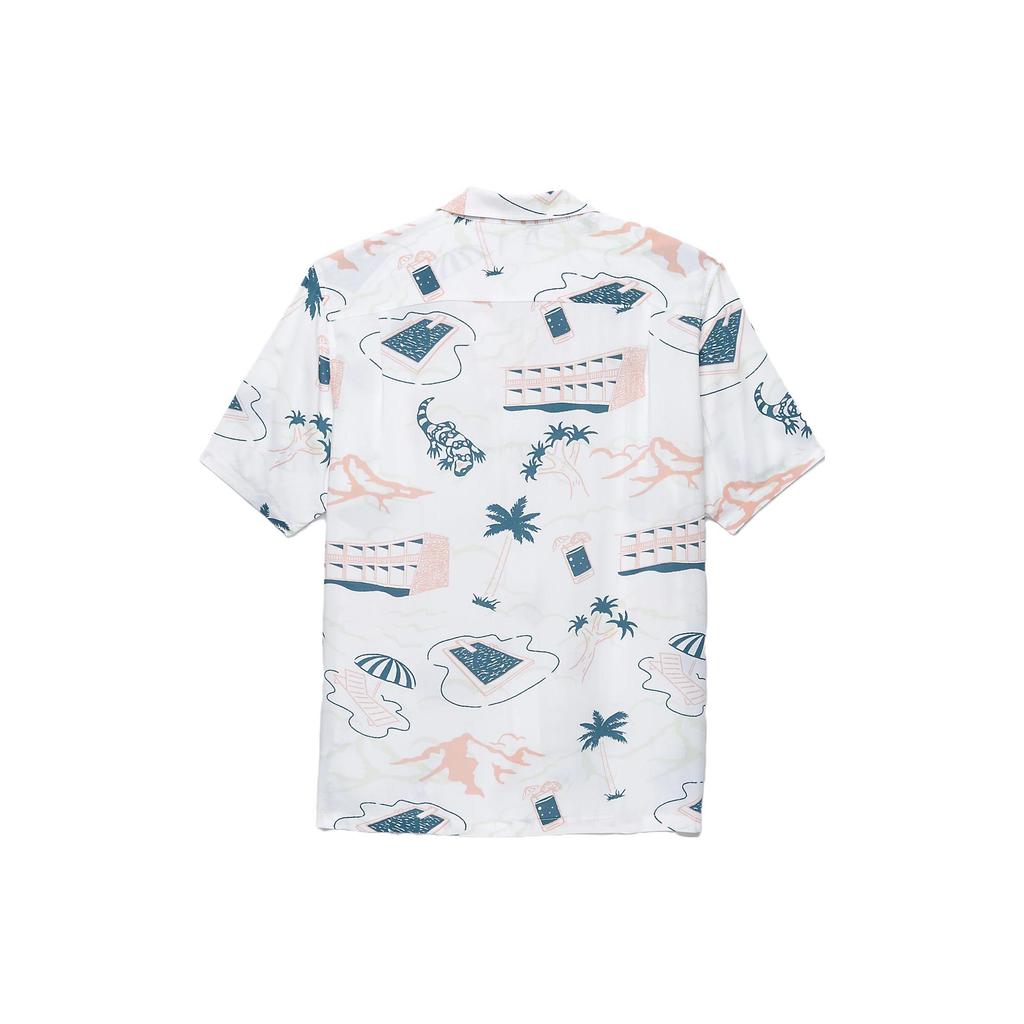 Vans Scenic Shirts Men's White Lapel Moderate Other VN0007X5WHT