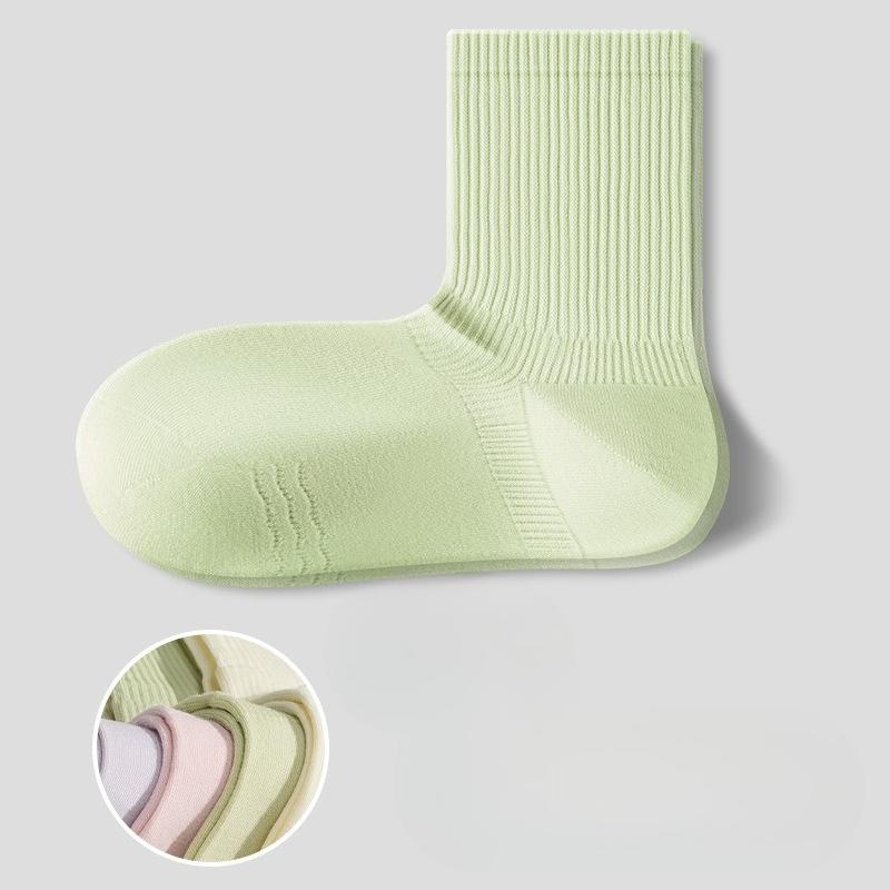 Women's Summer Thin Cotton Sweat Absorbing Deodorizing Breathable Boneless Cotton Socks