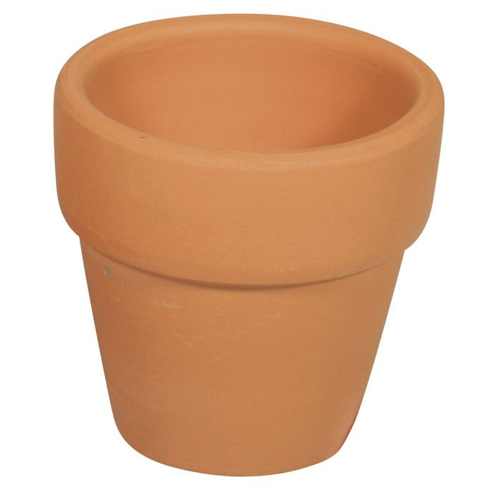 Pot en terre - cuite, extérieur ø 5 cm, hauteur 5 cm