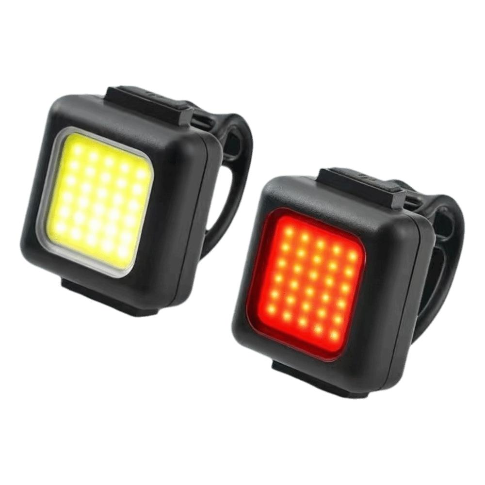 2pcs Waterproof Mountain Bike Light Super Bright Bike Lights LED Bike Lamp Road Safety