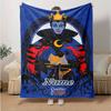 Custom 1pc Evil Queen's Crown Blanket, Soft And Comfortable Blanket, Casual Warm, Camping Travel Blanket, Birthday Gift Q910180